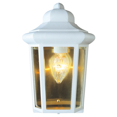 Trans Globe Lighting 4483 WH 1 Light Pocket Lantern in White